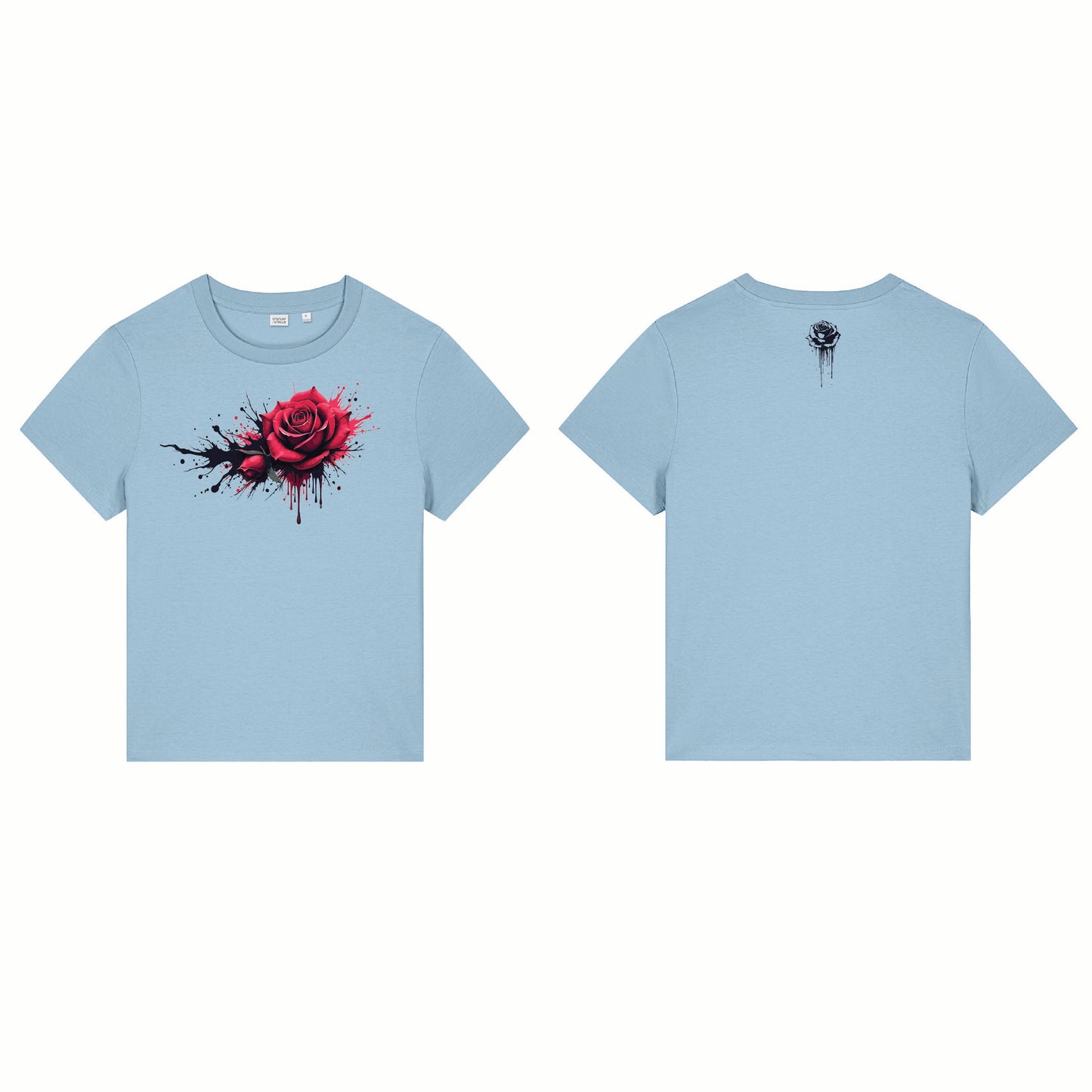 ๐น Dripping Rose Organic Cotton Tee | Stanley/Stella