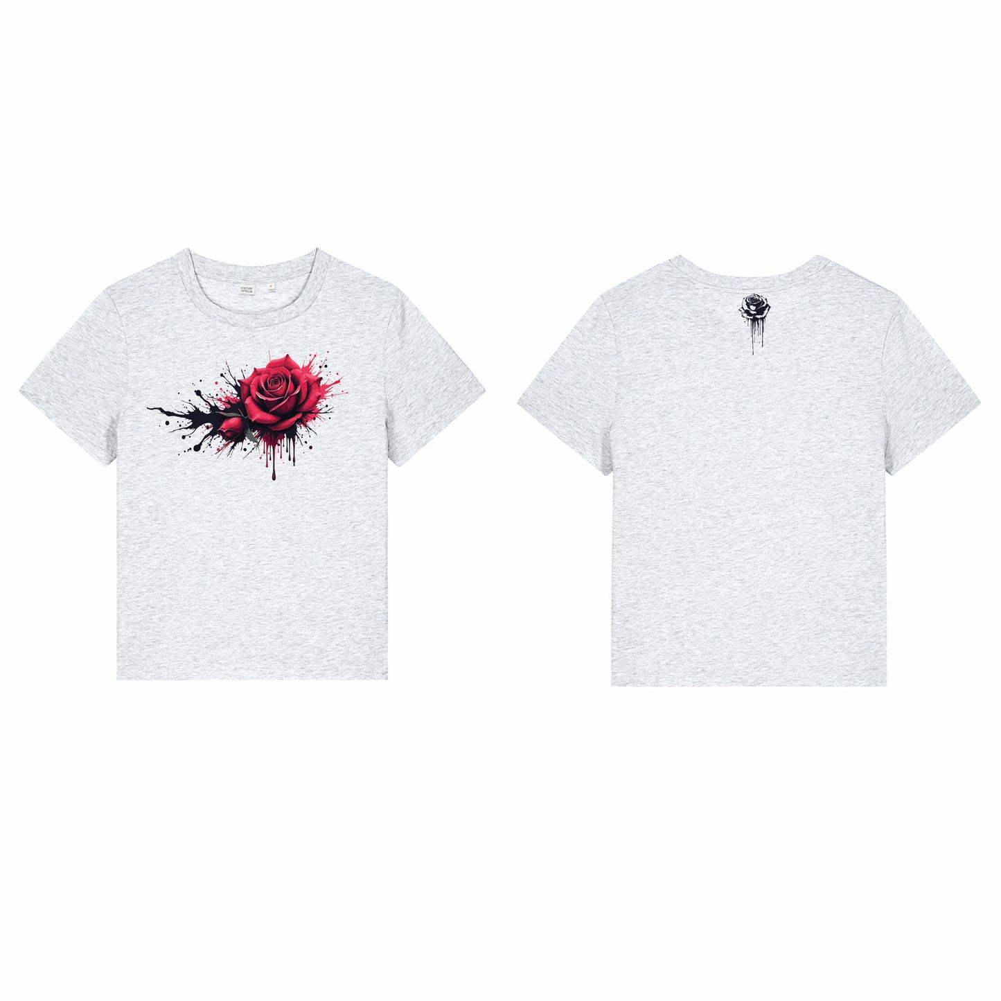 ๐น Dripping Rose Organic Cotton Tee | Stanley/Stella