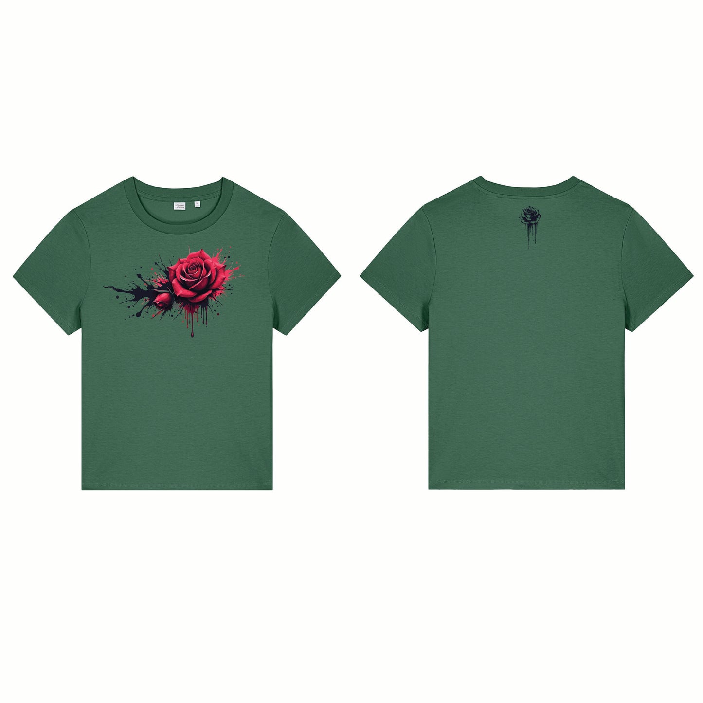 ๐น Dripping Rose Organic Cotton Tee | Stanley/Stella