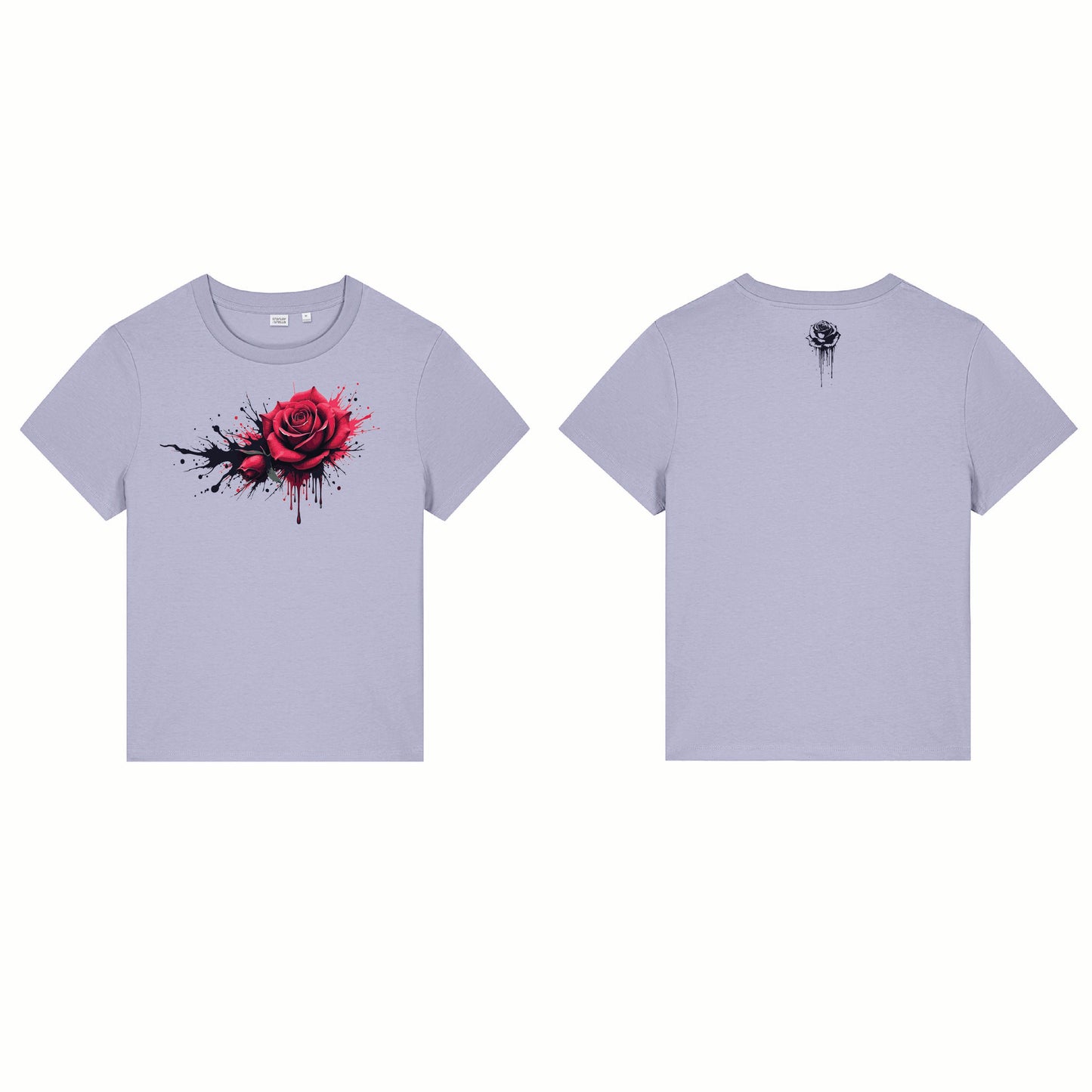 ๐น Dripping Rose Organic Cotton Tee | Stanley/Stella