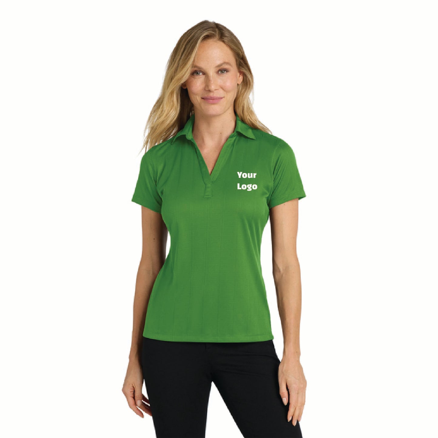 Women's Performance Fine Jacquard Polo