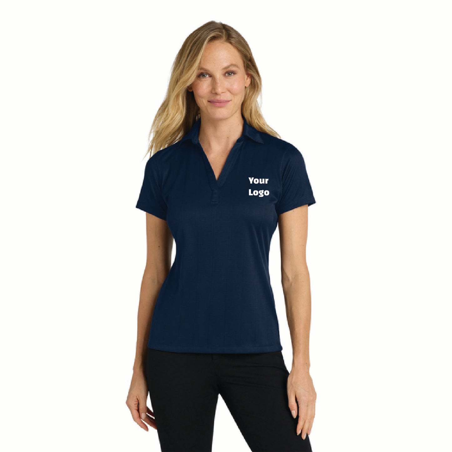 Women's Performance Fine Jacquard Polo