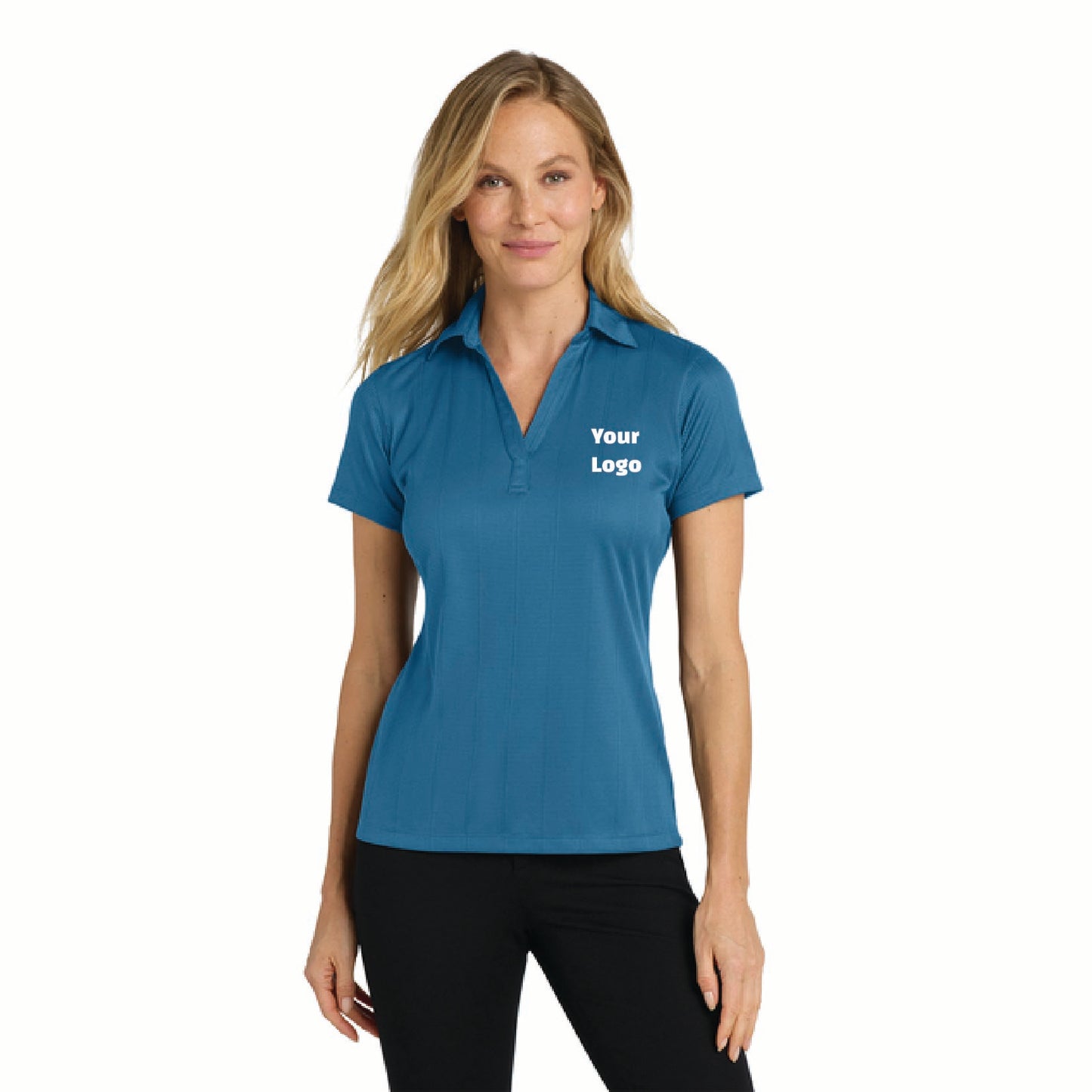 Women's Performance Fine Jacquard Polo