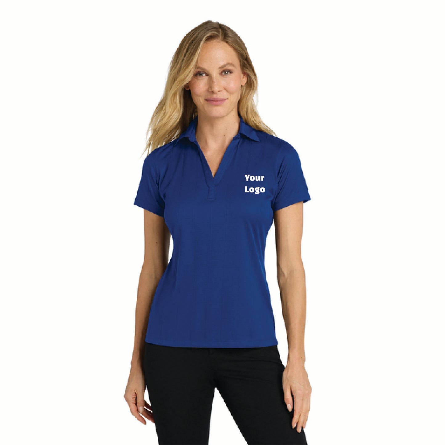 Women's Performance Fine Jacquard Polo