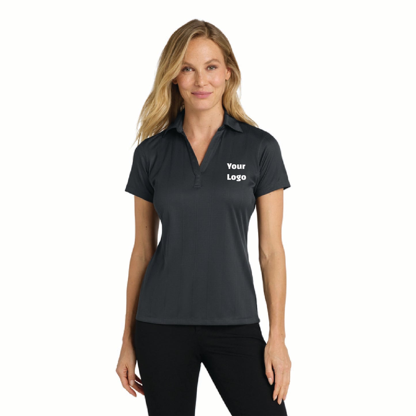 Women's Performance Fine Jacquard Polo