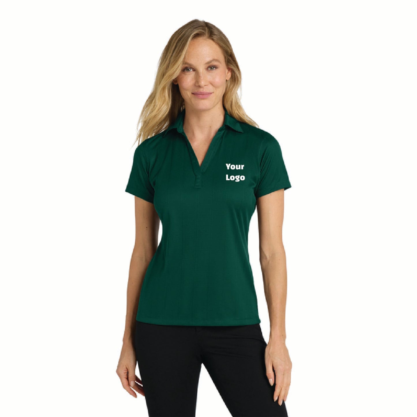 Women's Performance Fine Jacquard Polo