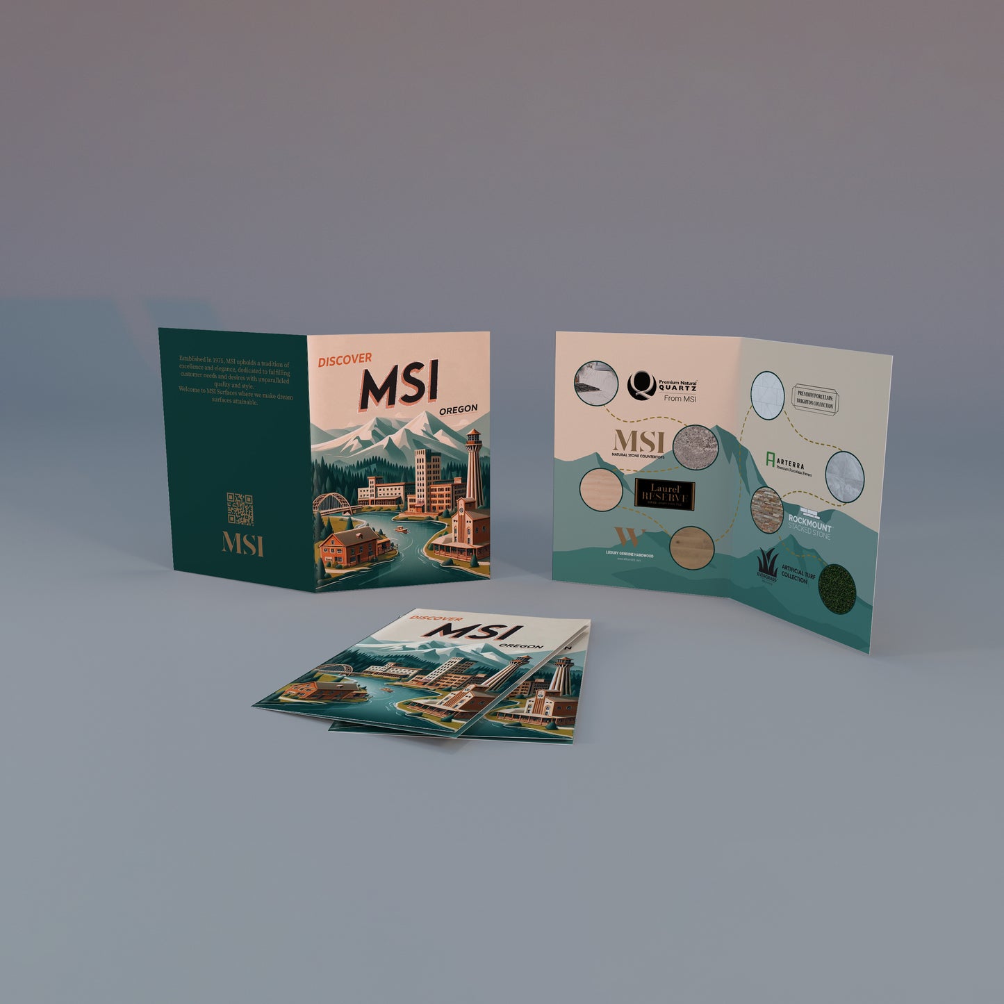 📘 Professional Bi-Fold Brochures – Printed to Impress