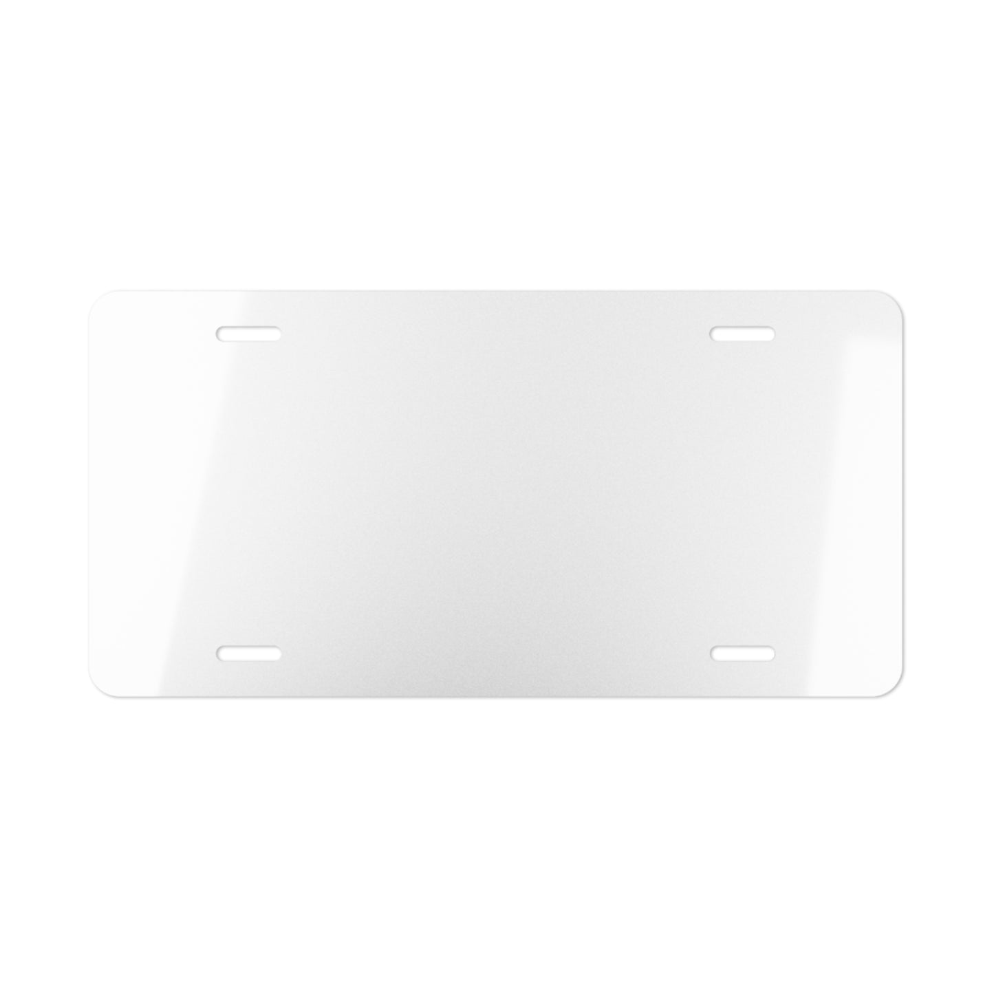 Aluminum Vanity Plate – 6" x 12"