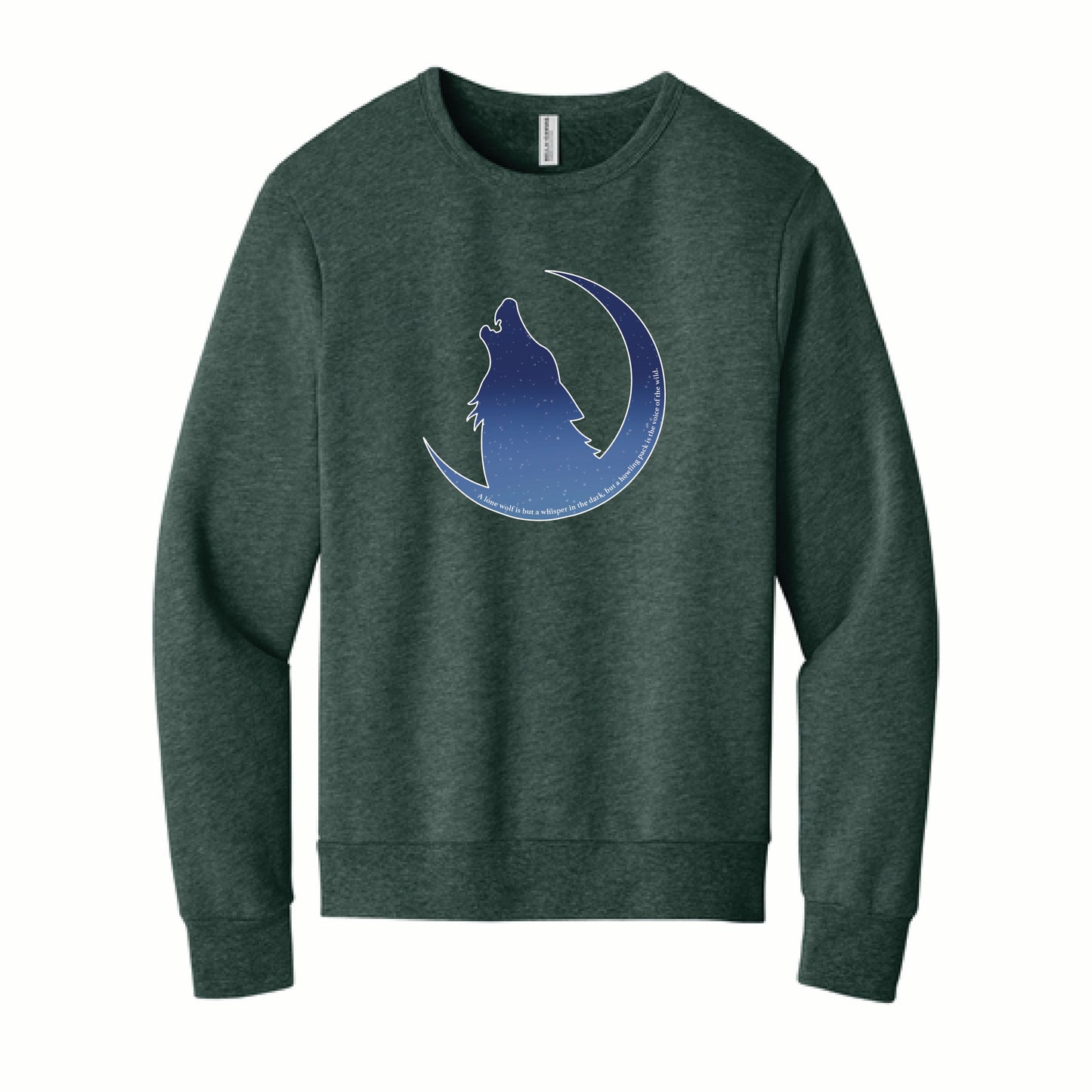 🐺 Voice of the Wild Unisex Crewneck 🌙