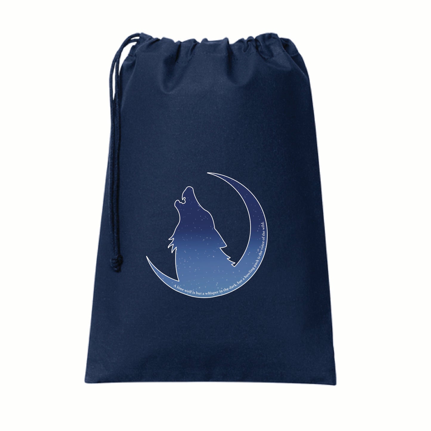 πΊ Voice of the Wild Cotton Drawstring Bag π
