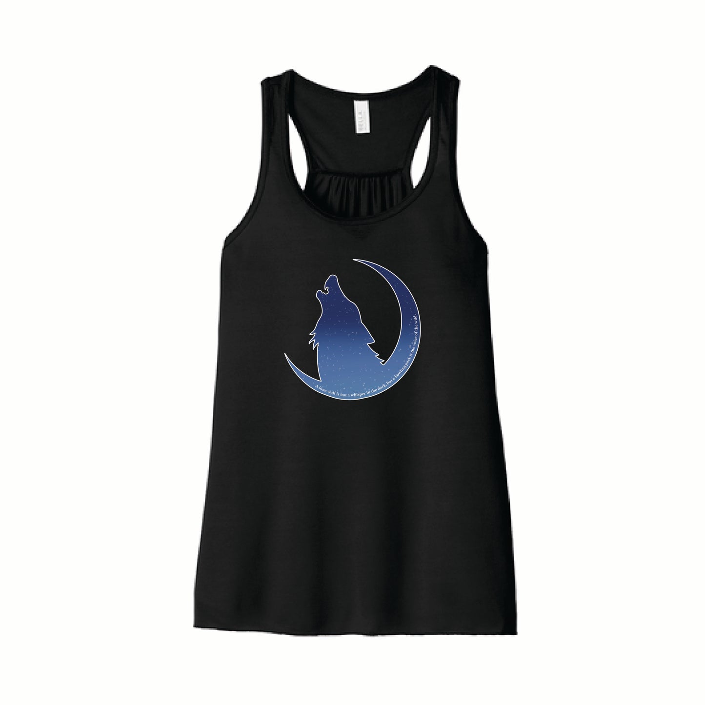 πΊ Voice of the Wild Flowy Racerback Tank π