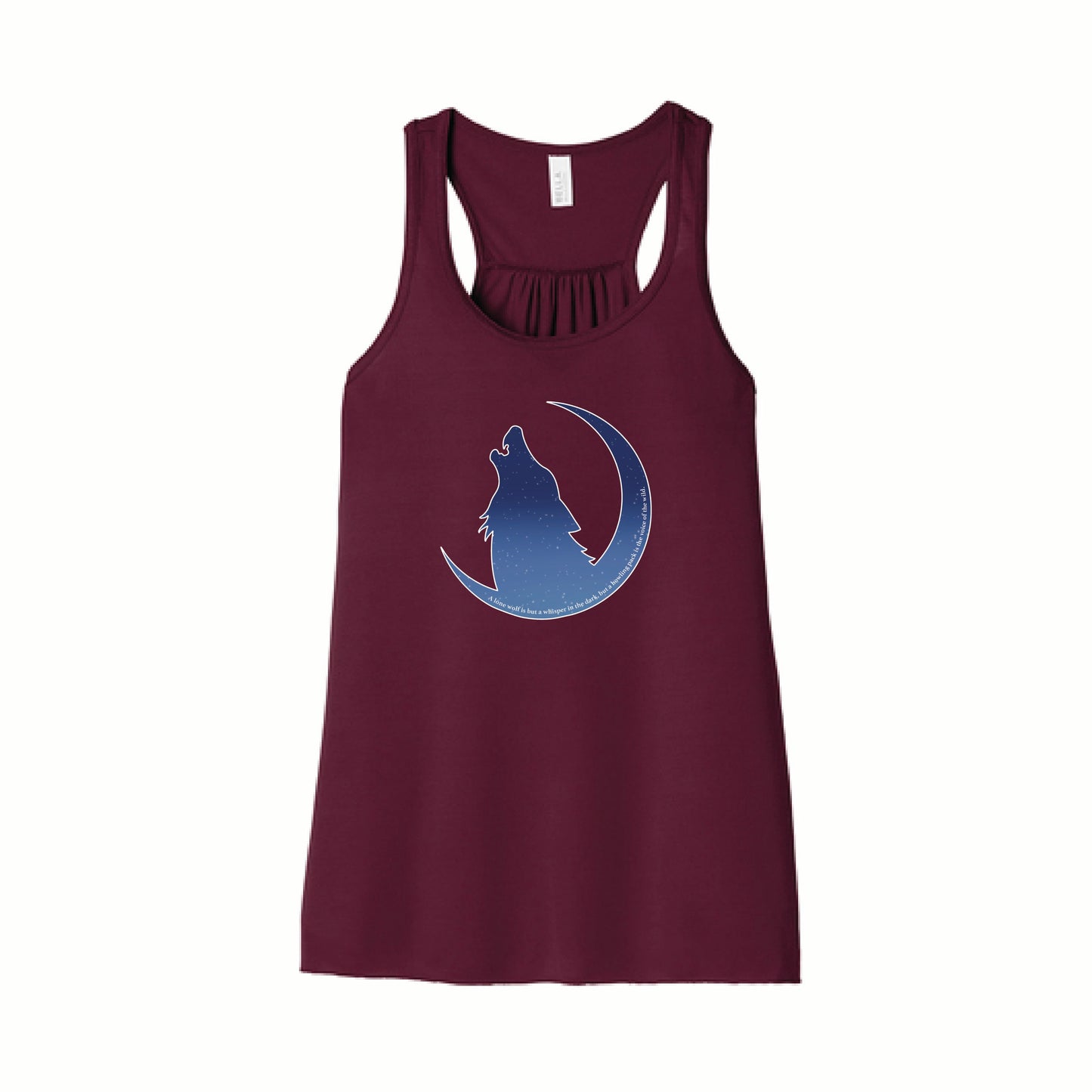 πΊ Voice of the Wild Flowy Racerback Tank π