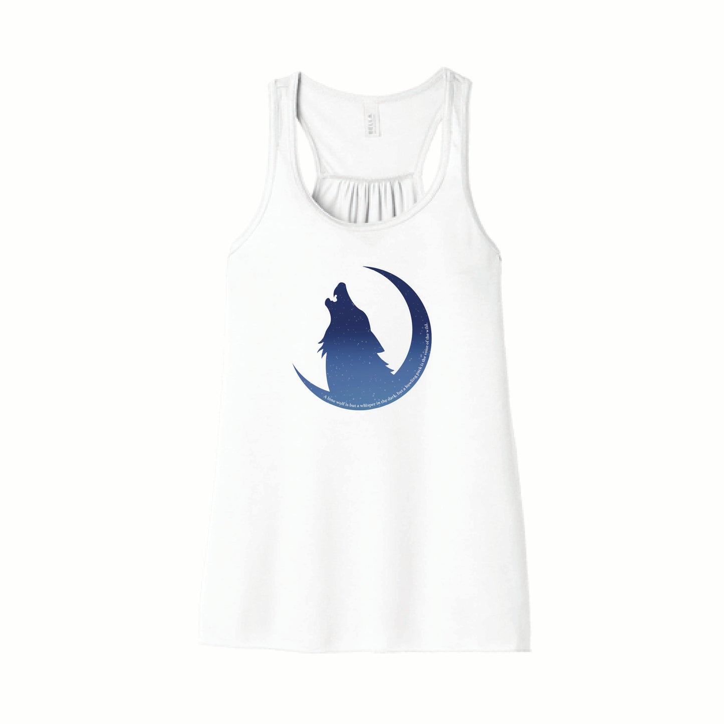 πΊ Voice of the Wild Flowy Racerback Tank π