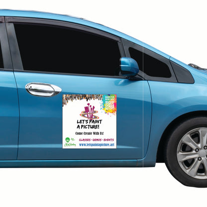 🚗 Custom Car Magnets – Drive Your Brand Forward! 🚗