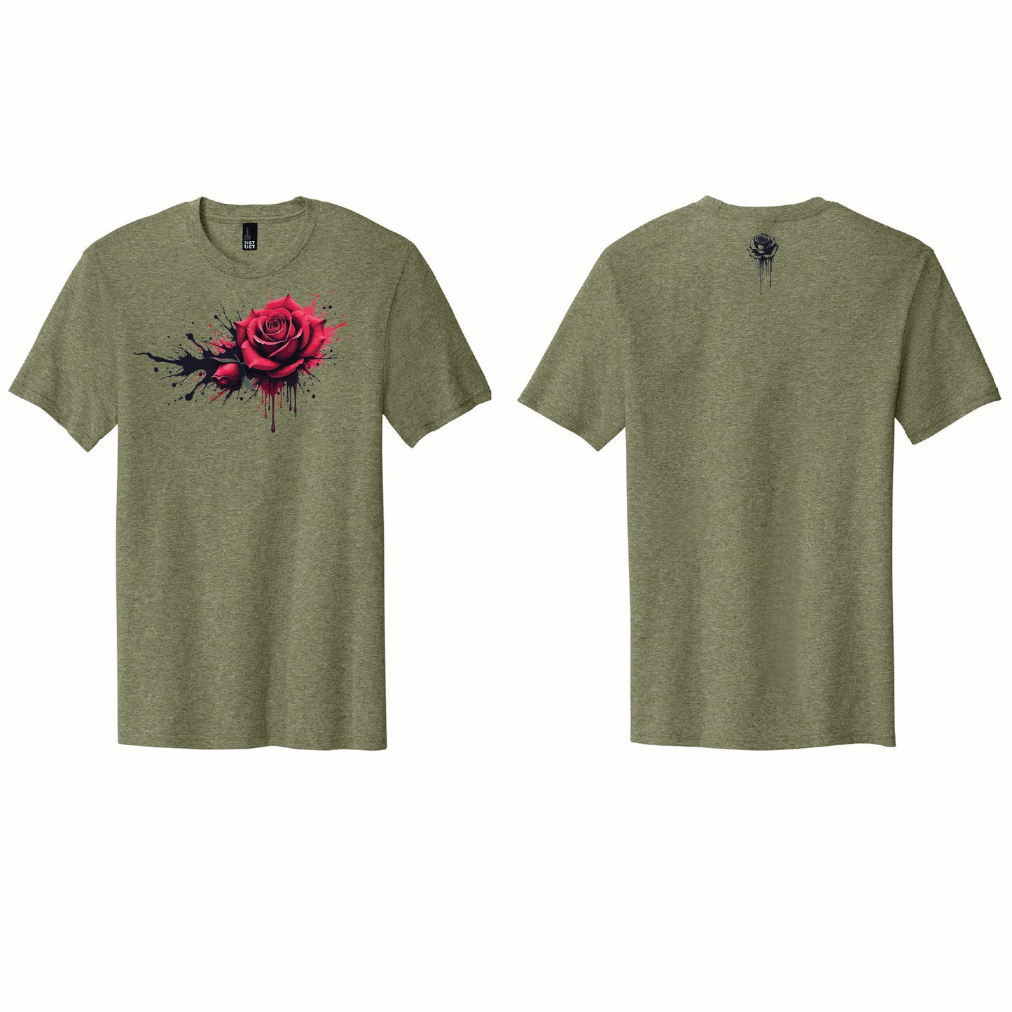 🌹 Dripping Rose Graphic Tee | District® The Concert Tee®