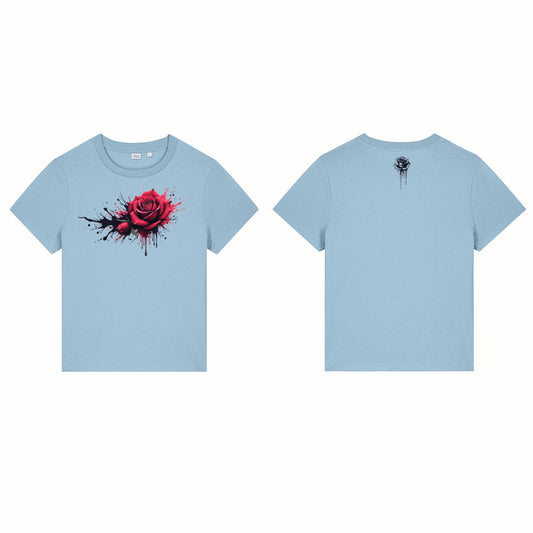 🌹 Dripping Rose Organic Cotton Tee | Stanley/Stella