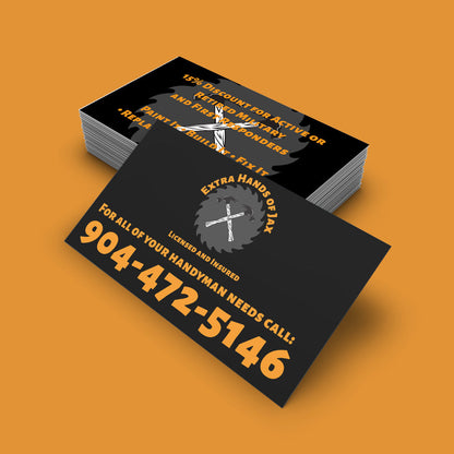💼 Custom Business Card Design – Make Your First Impression Count!