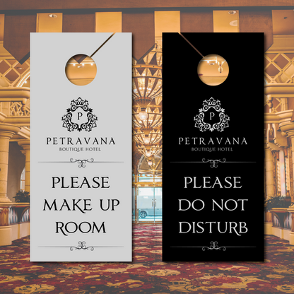 Custom Printed Door Hangers Single-Sided