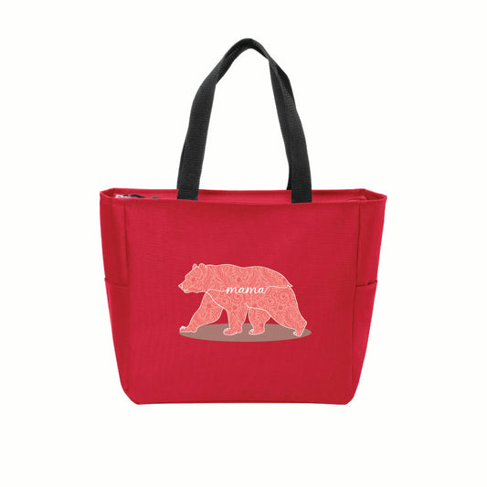 Mama Bear Essential Zip Tote 🐻👜