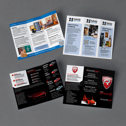 Trifold Brochure Printing – Bring Your Design to Life