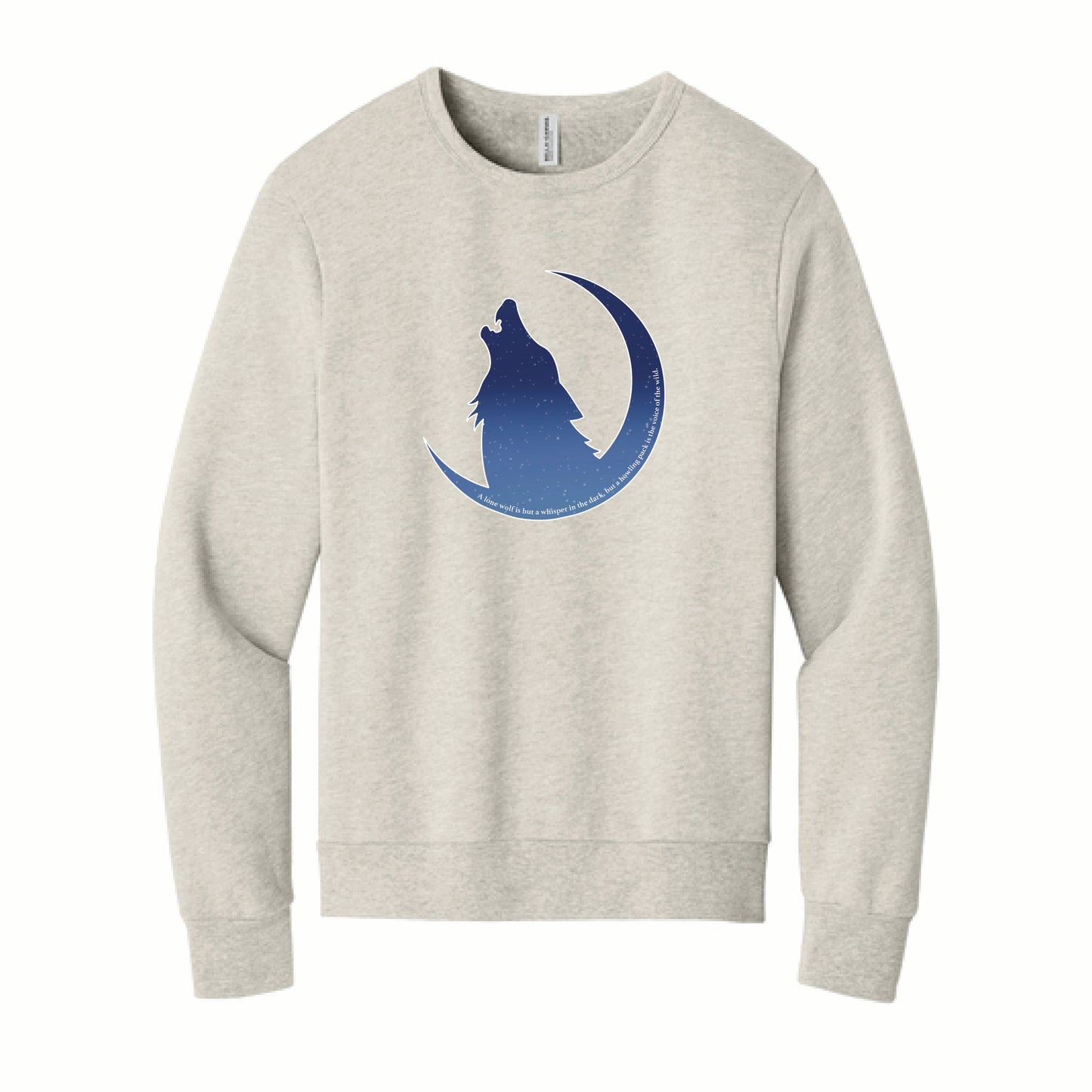 🐺 Voice of the Wild Unisex Crewneck 🌙