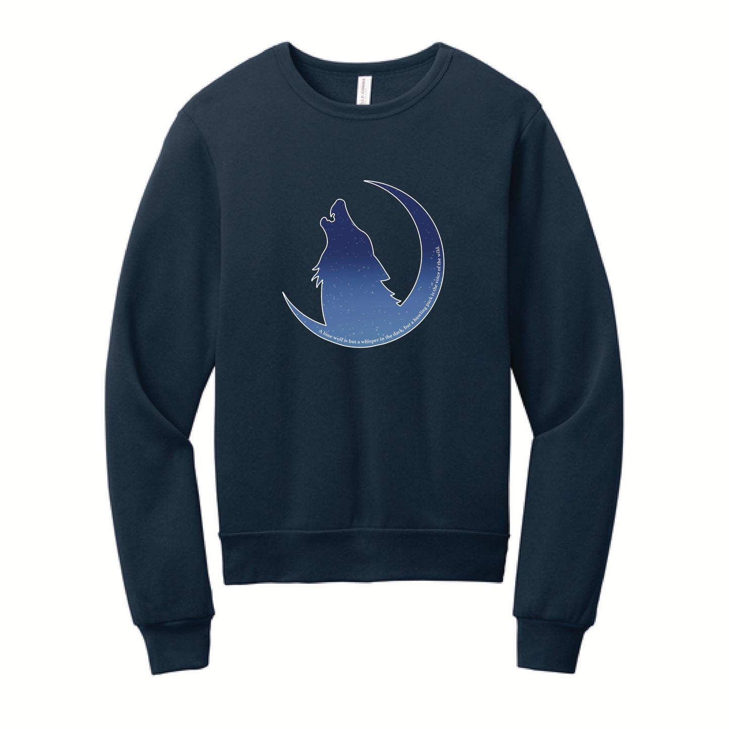 🐺 Voice of the Wild Unisex Crewneck 🌙