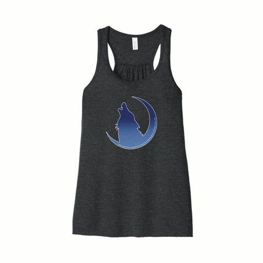 🐺 Voice of the Wild Flowy Racerback Tank 🌙