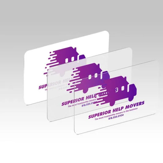Plastic Business Cards (1-sided)